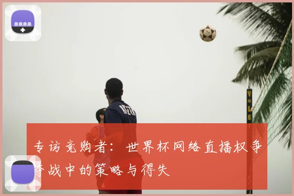 专访竞购者:世界杯网络直播权争夺战中的策略与得失